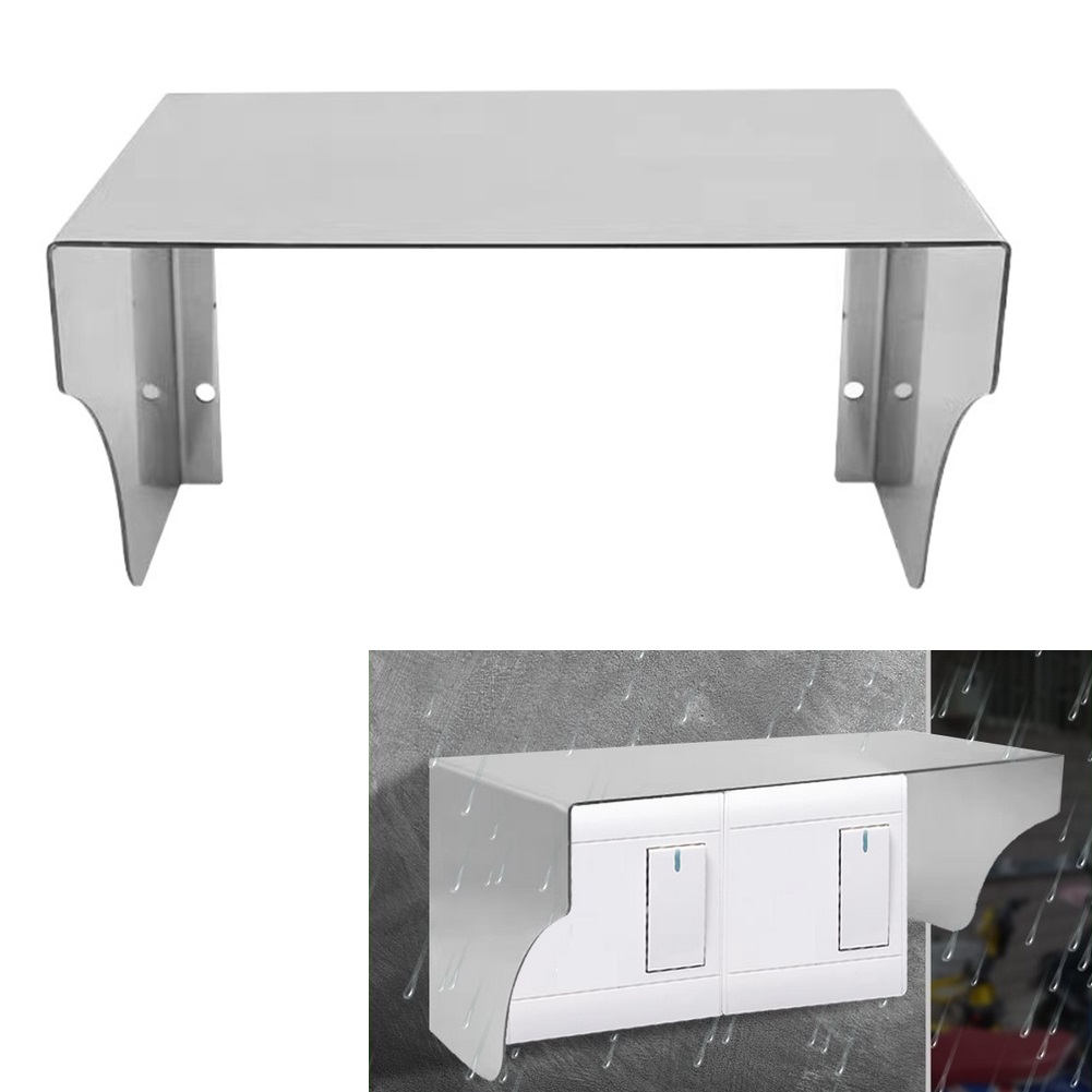 Outdoor Power Point Cover - Waterproof Socket Cover Stainless Steel Doorbell