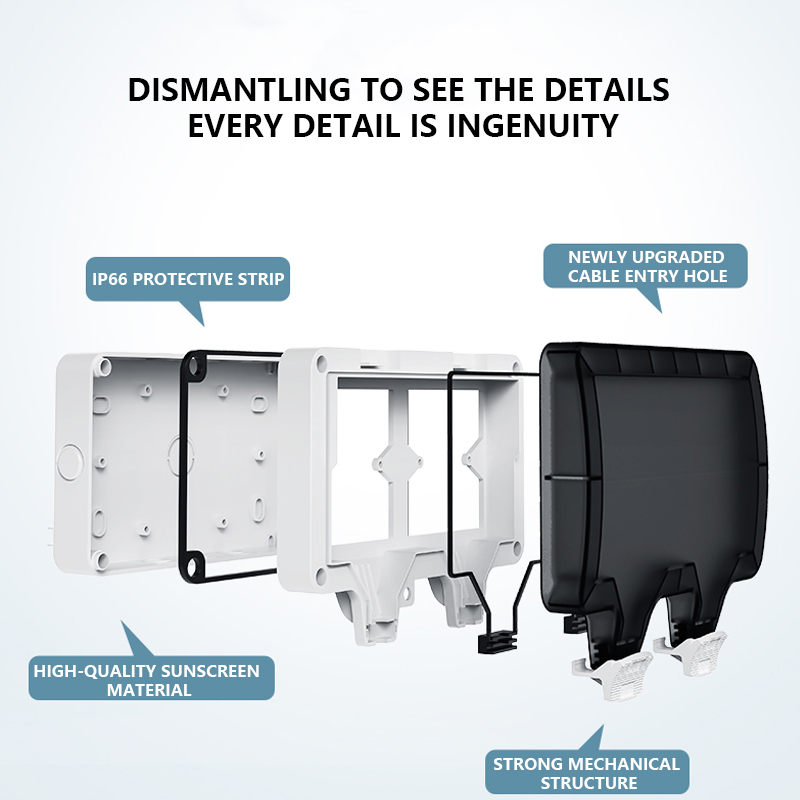 Avoir Tuya Wall Electrical Soc - Outdoor Power Point Cover review and price