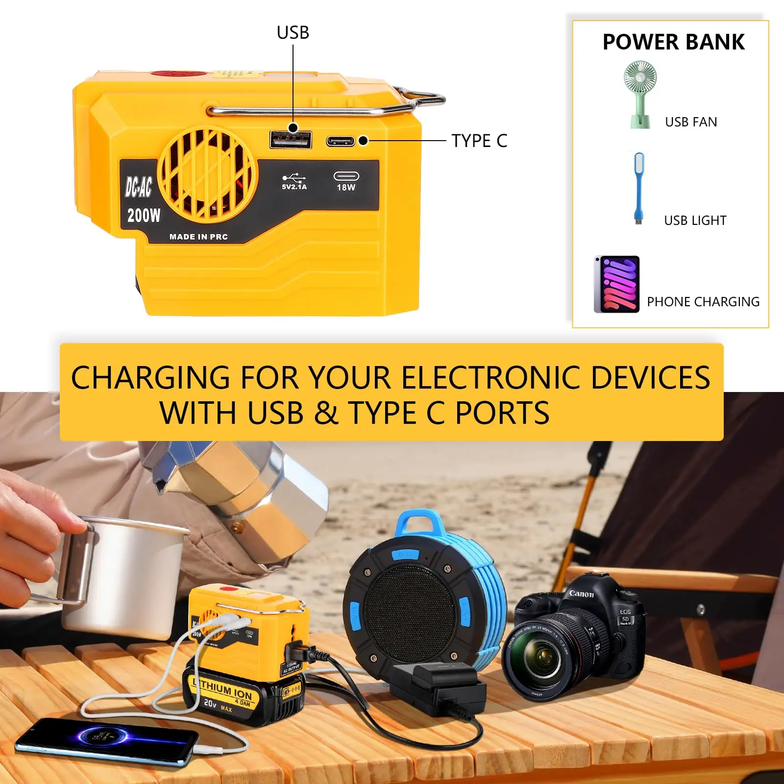 Outdoor Camping Power Generato - Outdoor Power Inverter review and price