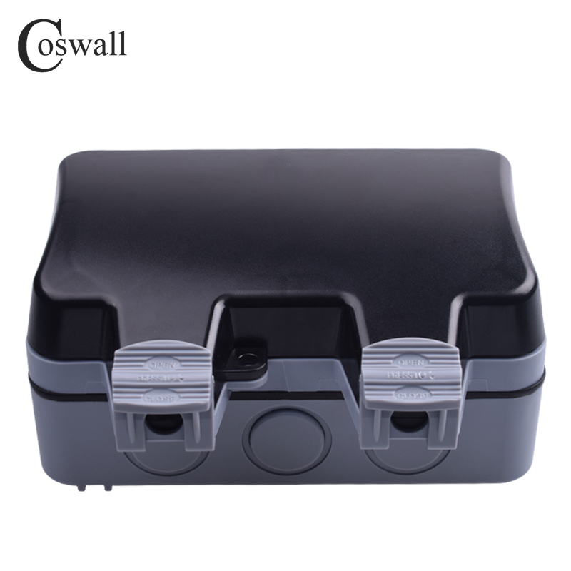 Coswall IP66 Weatherproof Wate - Outdoor Power Outlet Waterproof review and price