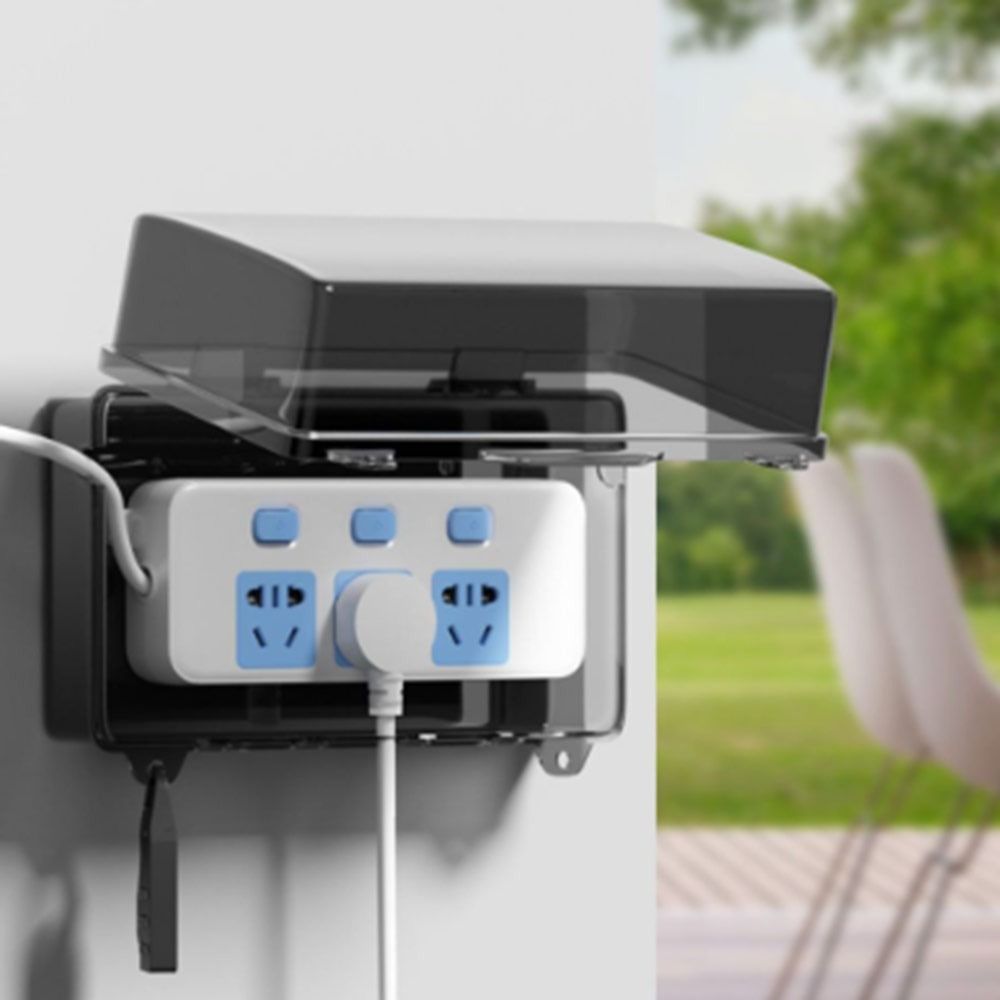 Durable Plastic Plug Box Water - Outdoor Power Outlet Waterproof review and price