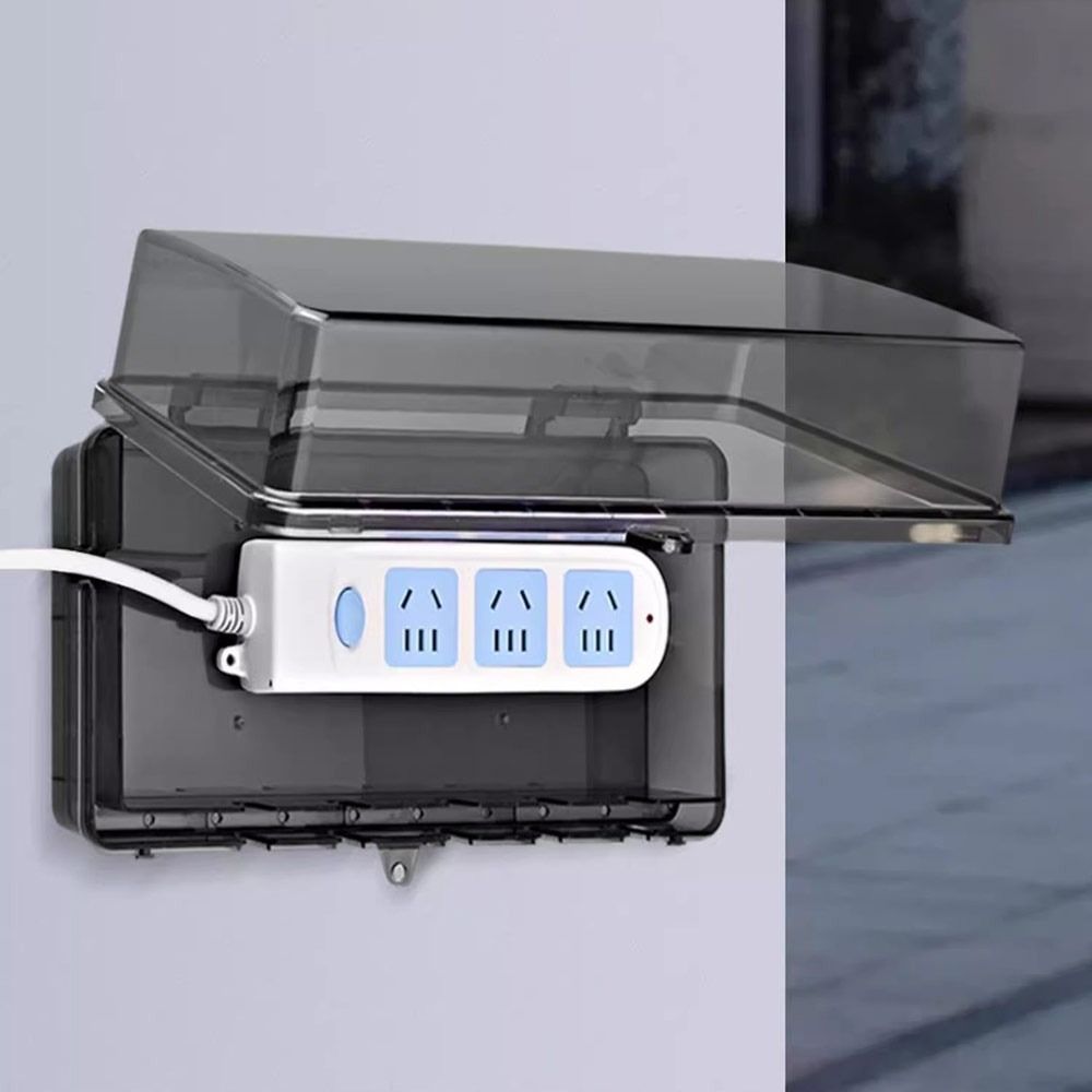 Durable Plastic Plug Box Water - Outdoor Power Outlet Waterproof review and price