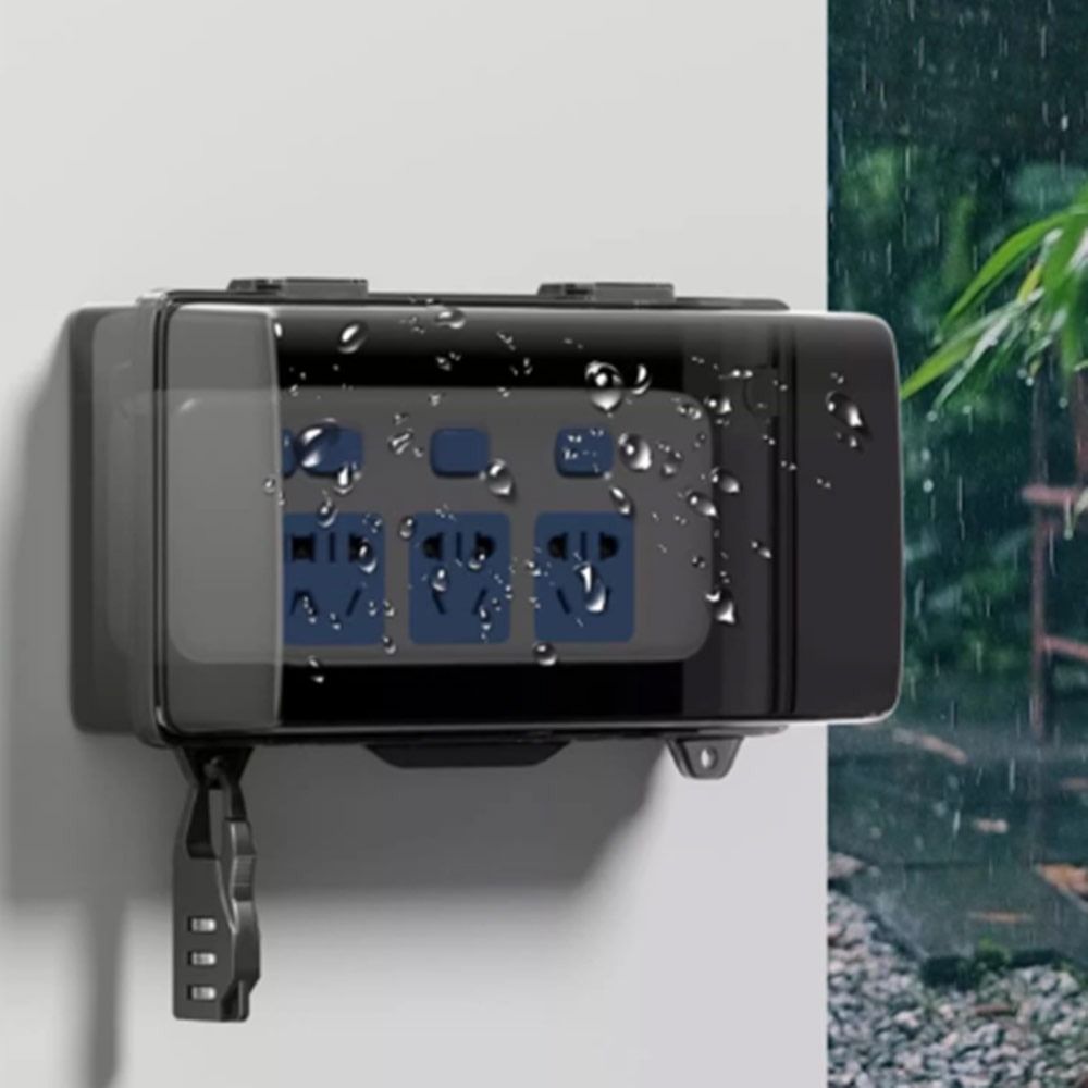 Durable Plastic Plug Box Water - Outdoor Power Outlet Waterproof review and price