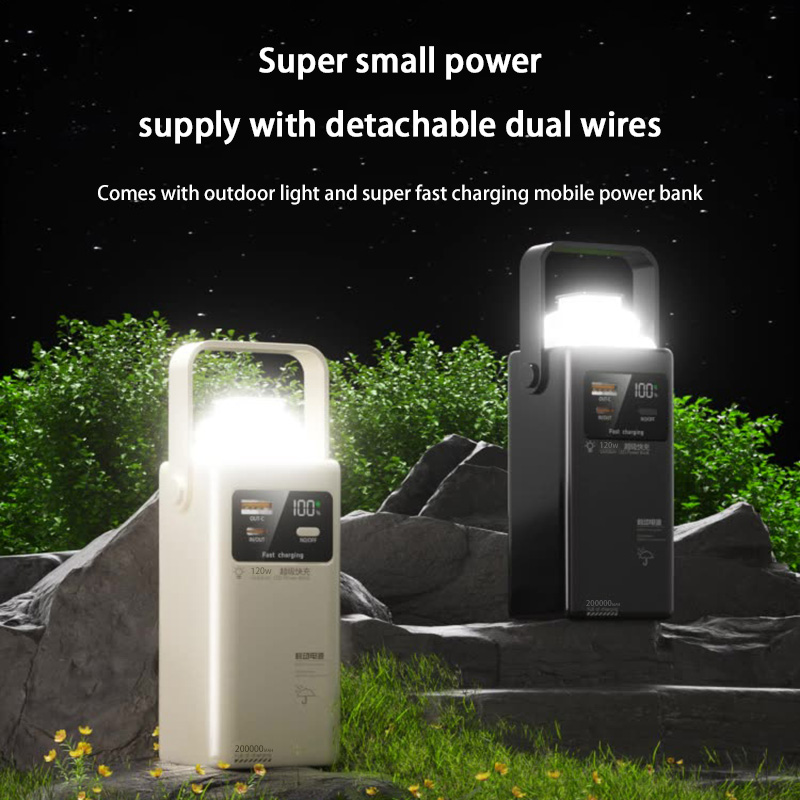 120W Power Bank 200000mAh Larg - Outdoor Usb Power Outlet review and price