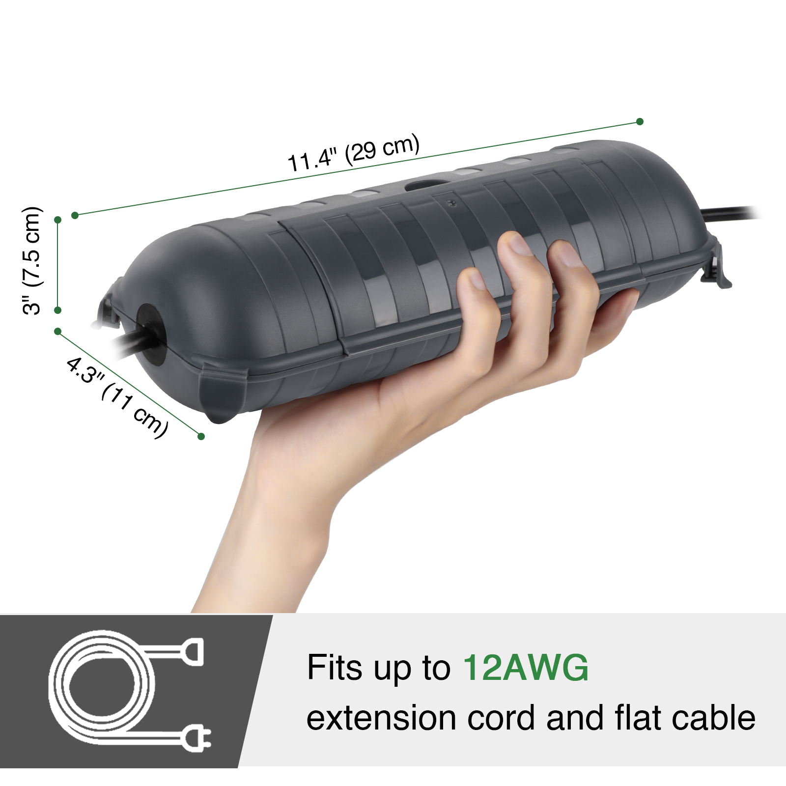 Large Weatherproof Outdoor Ele - Outdoor Power Point Cover review and price