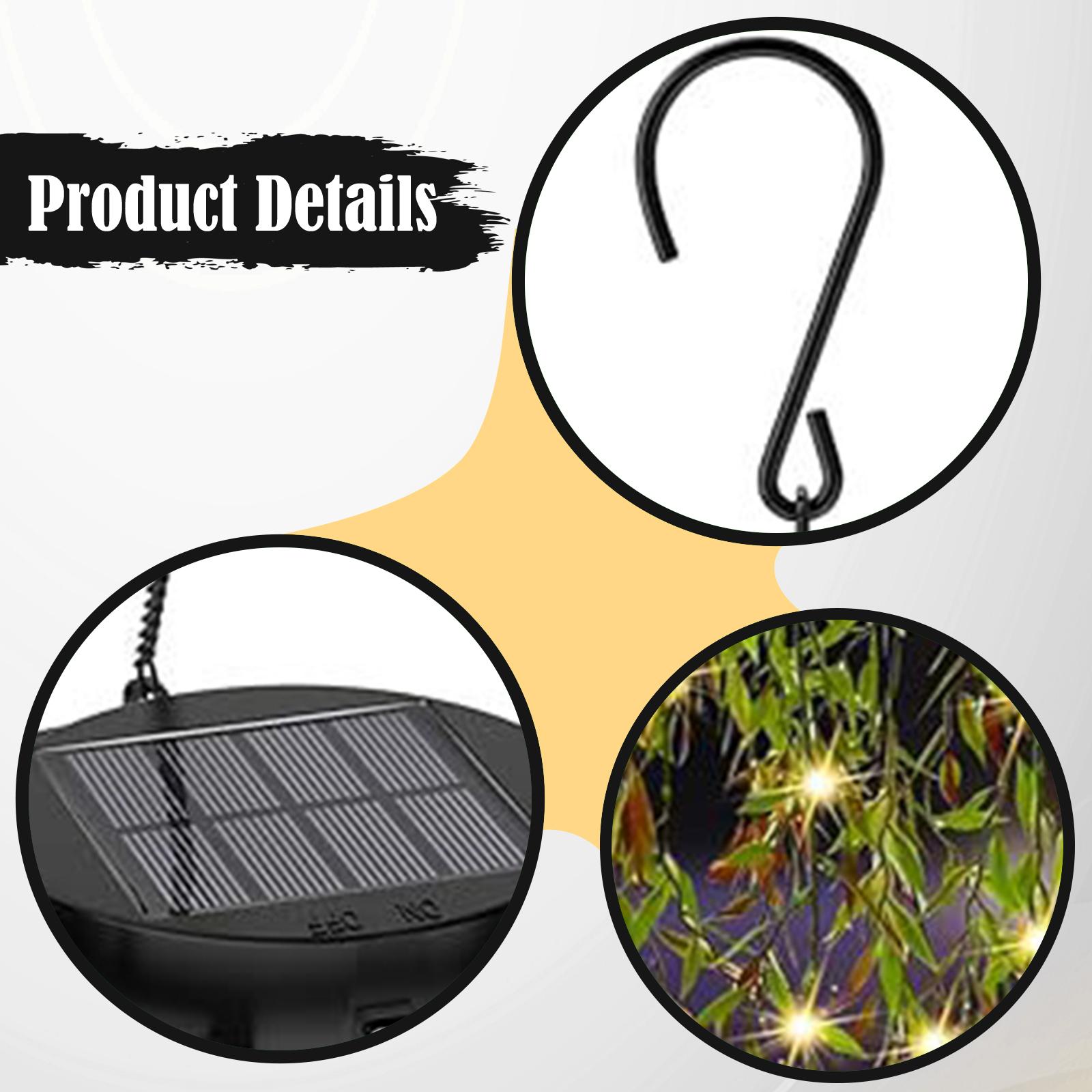 Solar Powered Landscape Hangin - Outdoor Power And Plant review and price