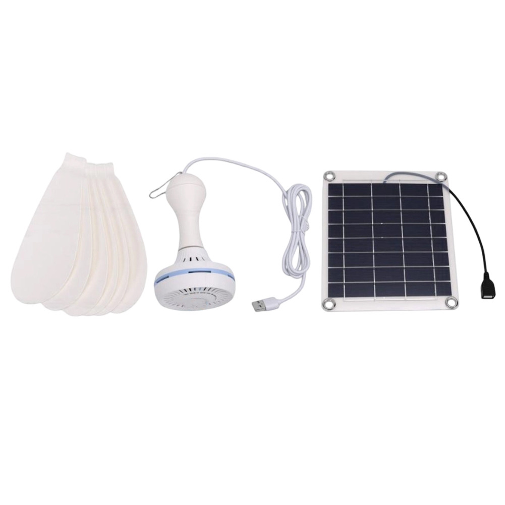 10W Solar Ceiling Fan Kit Dual - Outdoor Usb Power Outlet review and price