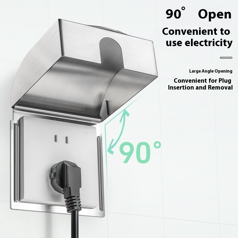 86 Socket Splashproof Box 304  - Outdoor Power Point Cover review and price