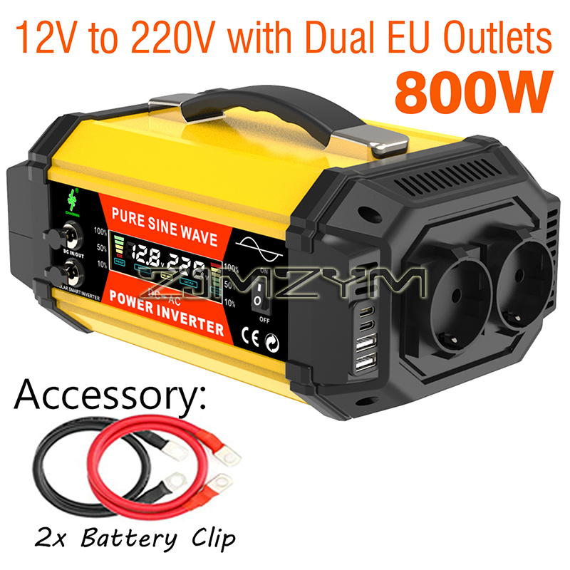 500W/800W/1000W Pure Sine Powe - Outdoor Power Inverter review and price