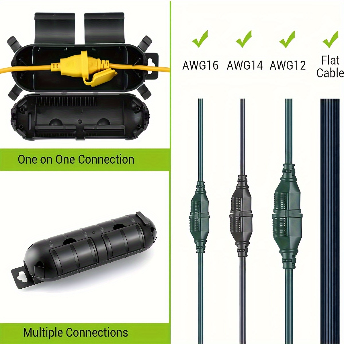 Extension Cord Plug Connection - Outdoor Power Point Cover review and price