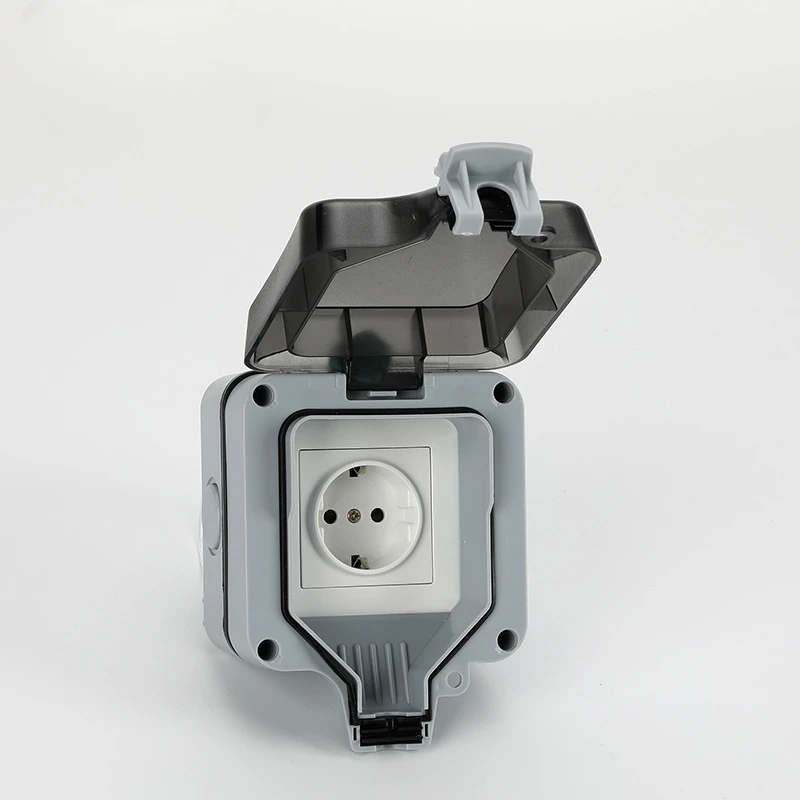 EU KR Outdoor Wall Waterproof  - Outdoor Power Outlet Waterproof review and price