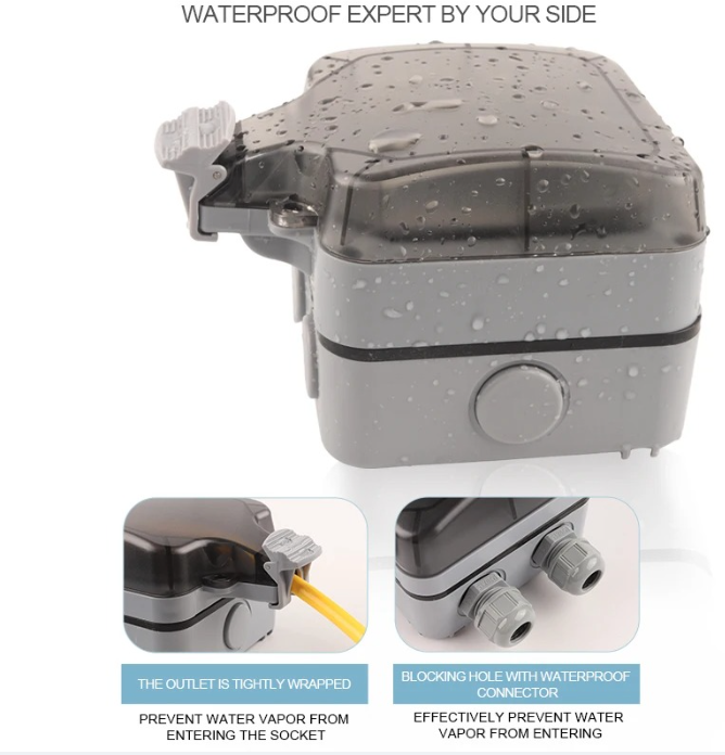 IP66 EU Standard German Style  - Outdoor Usb Power Outlet review and price