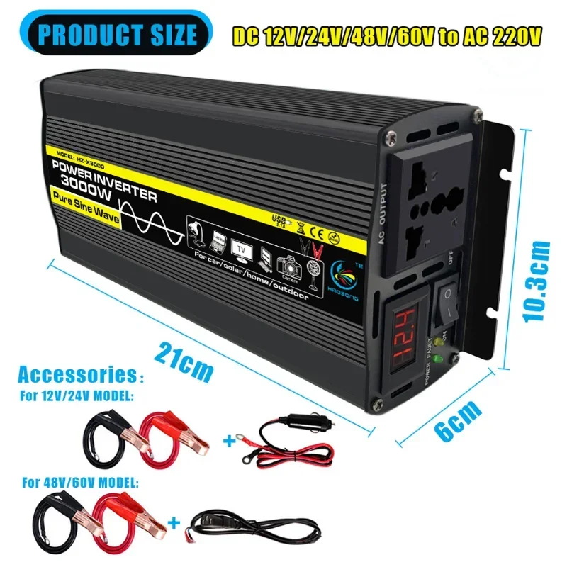 New Pure Sine Wave Power Inver - Outdoor Power Inverter review and price