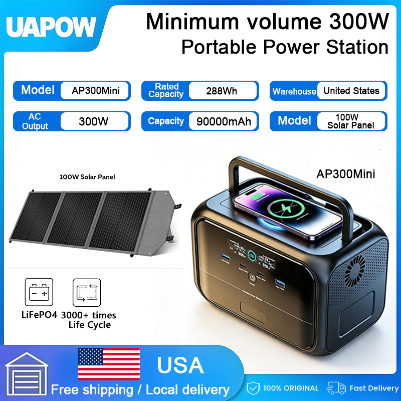 288Wh Solar Generator Portable - Outdoor Usb Power Outlet review and price