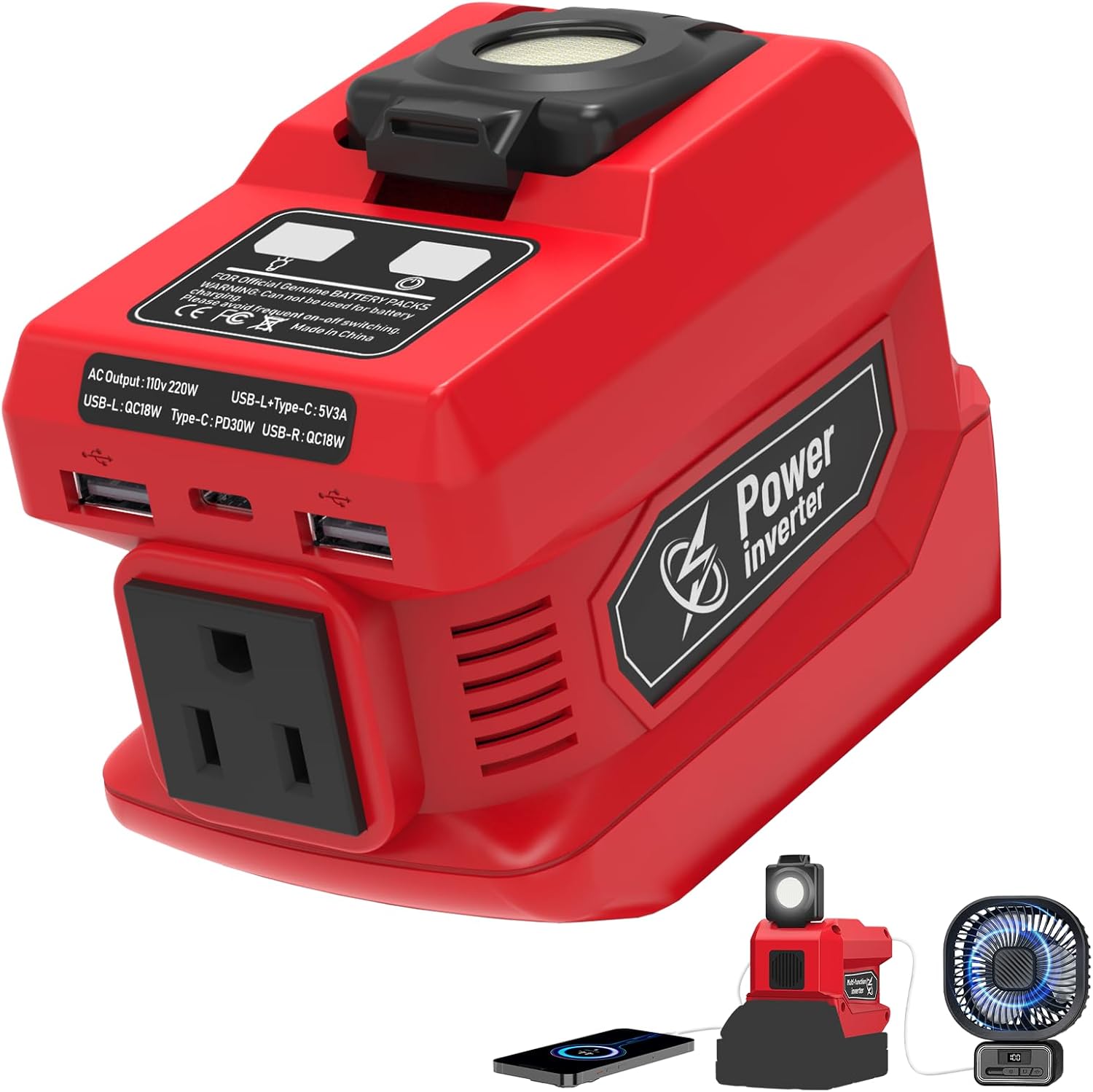 Kzreect 220W Power Inverter Co - Outdoor Power Inverter review and price