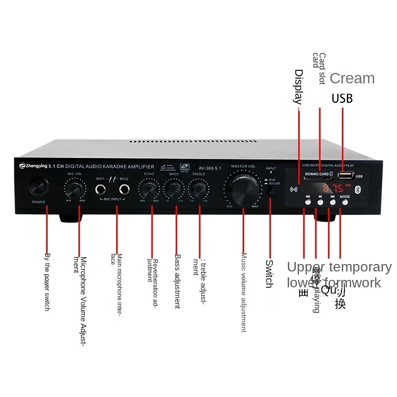 Durable 5.1 Channel Overweight - Outdoor Power Amplifier review and price