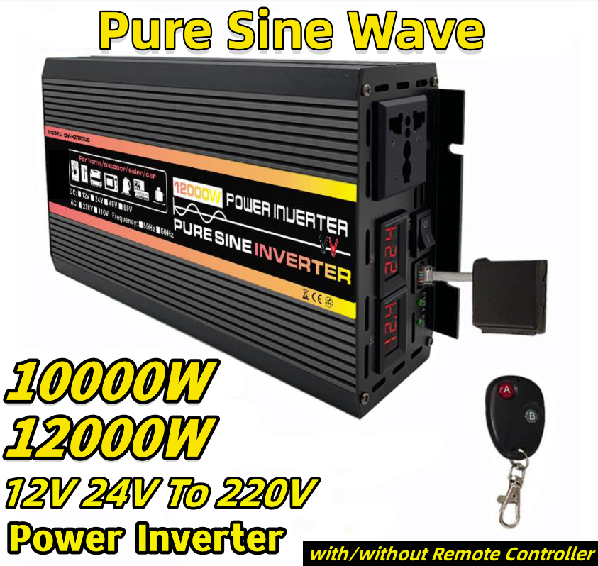 10000/12000W Pure Sine Wave In - Outdoor Power Inverter review and price